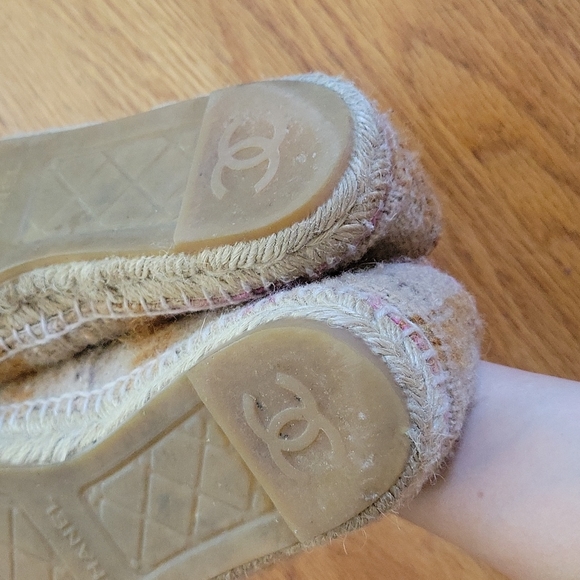 Chanel tweed espadrilles size 37 - Picture 4 of 7